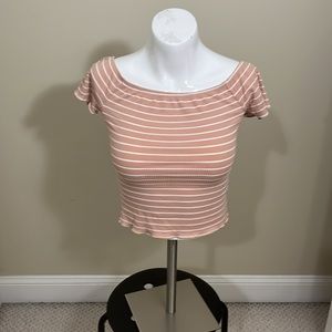 Forever 21 Stripes Crop Top